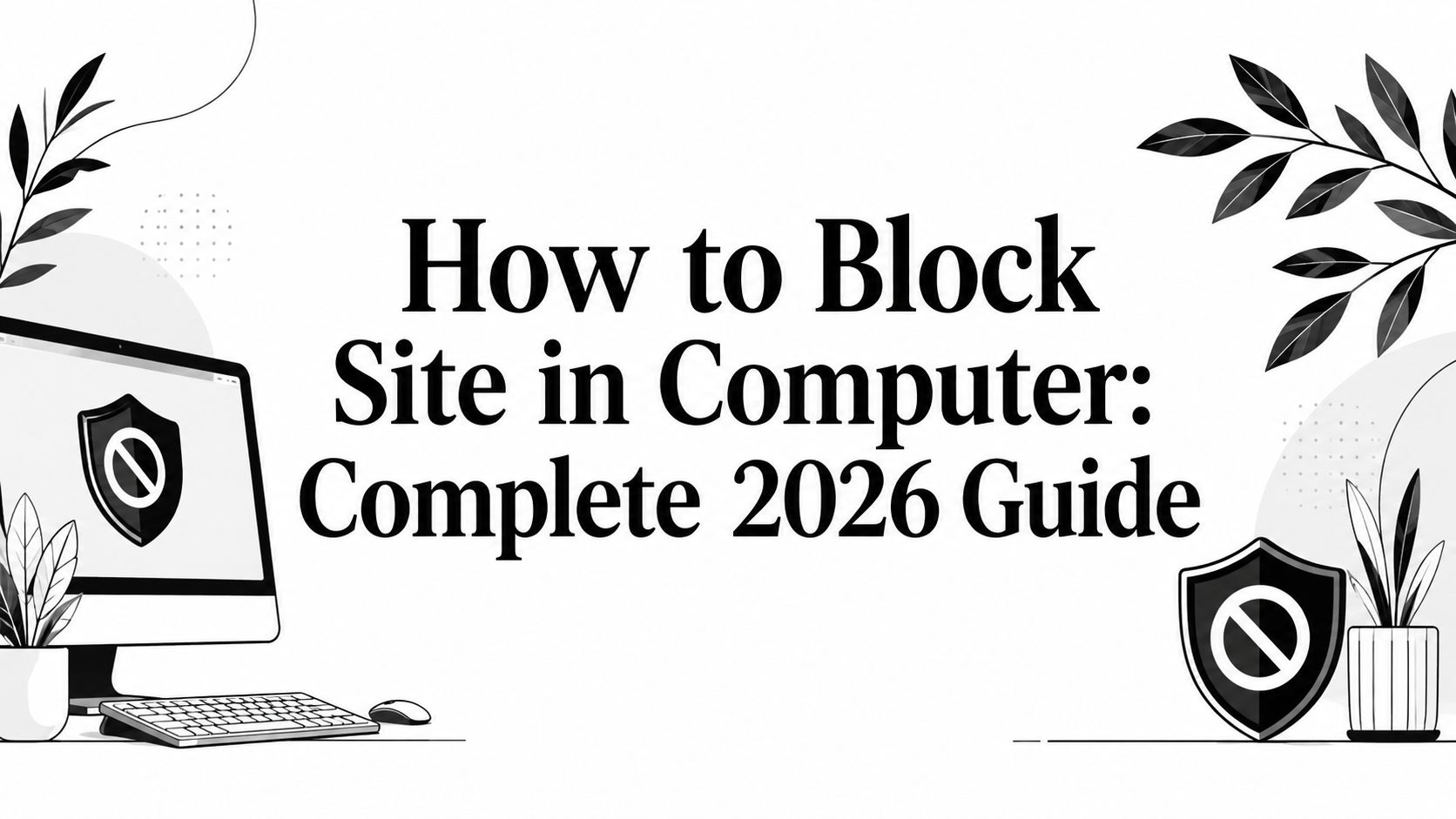 How to Block Site in Computer: Complete 2026 Guide