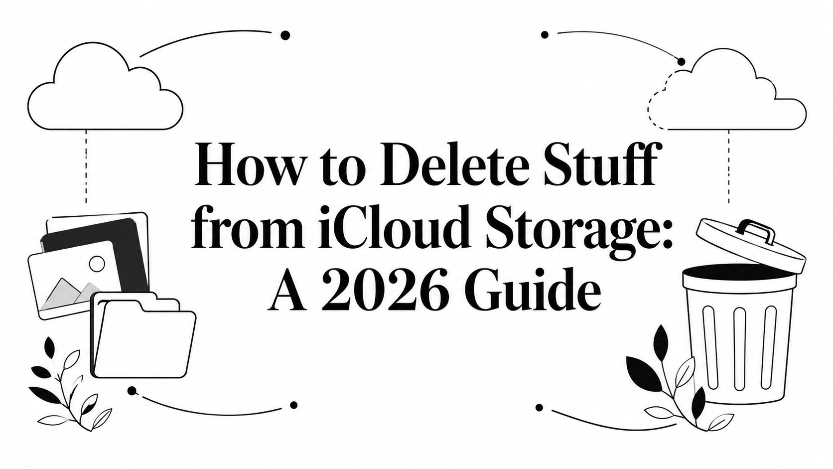 How to Delete Stuff from iCloud Storage: A 2026 Guide